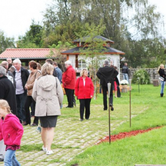 Enthüllung Wandskulptur
