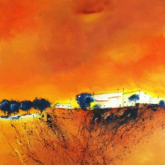 Sonnenuntergang in Cansas